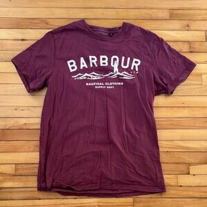 Barbour graphic tee shirt